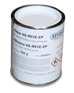 Glue for roof covering